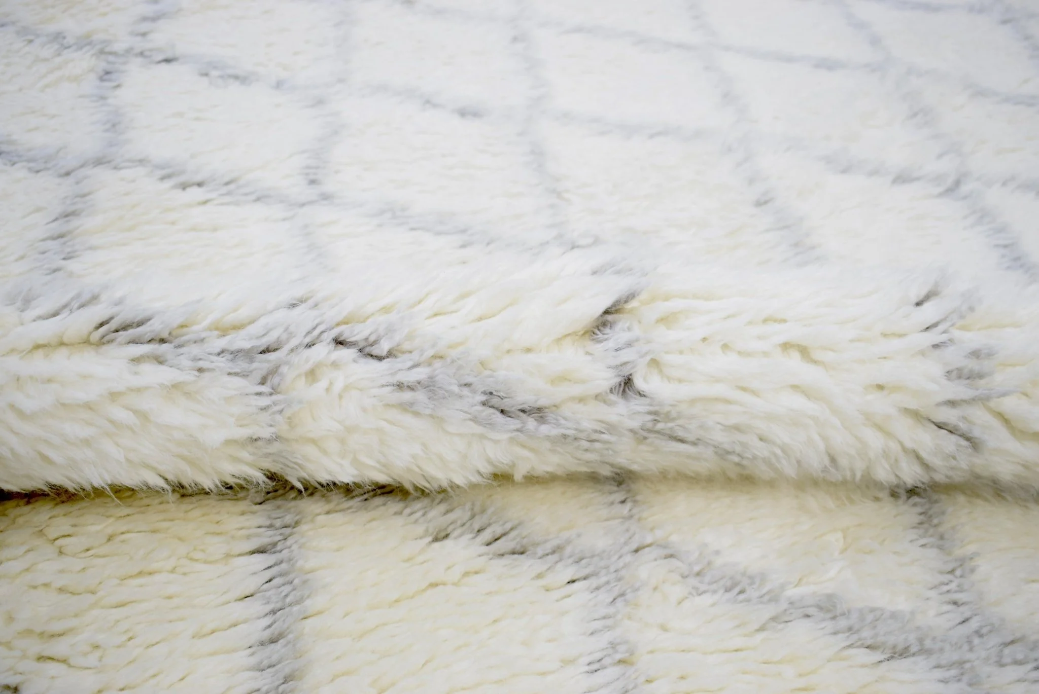 Ivory and Charcoal 4x6, 5x8 Rug Modern Handmade New Zealand Wool Area Rug The Rug Decor |TRD1715 - Image 9