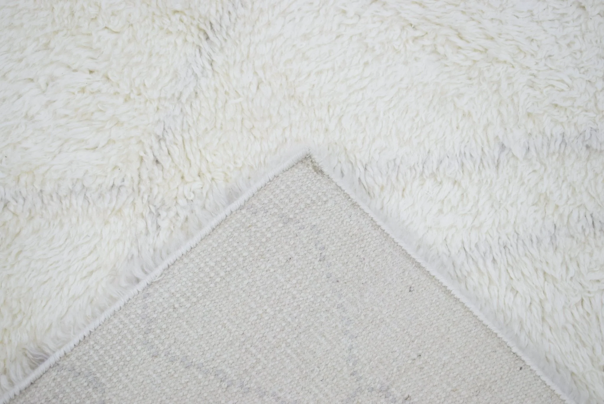 Ivory and charcoal 4x6, 5x8 Rug Modern Handmade New Zealand Wool Area Rug | The Rug Decor |TRD1719 - Image 7