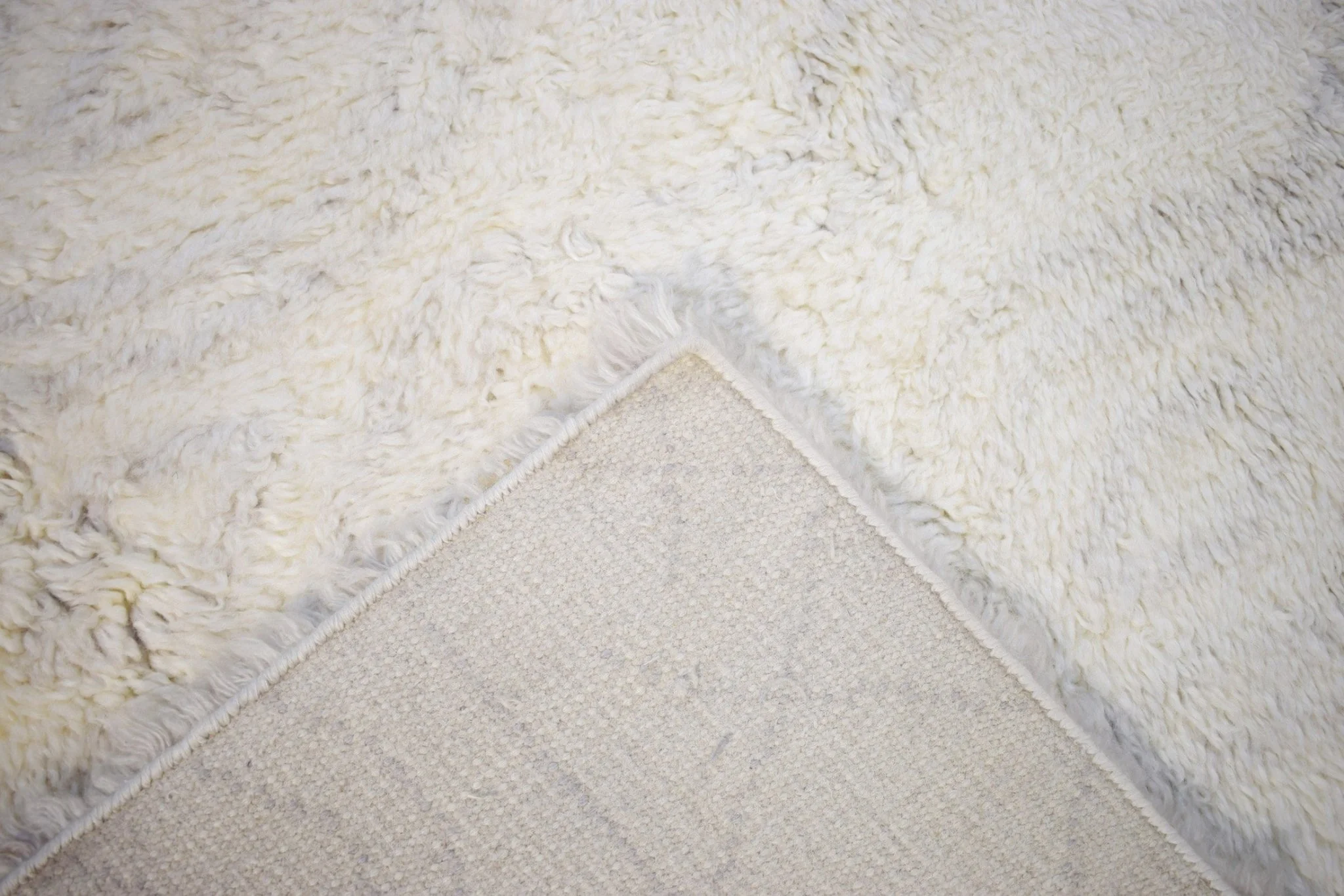 Silver and Charcoal 5X8 Rug Modern Handmade New Zealand Wool Area Rug | TRD172158 - Image 7