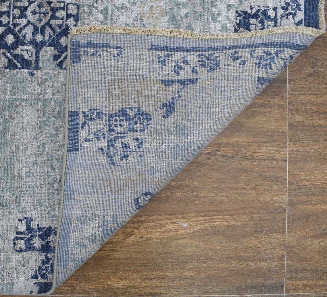 Traditional Handmade Silk and Wool 8x10 Area Rug | TRD1635810 - Image 10