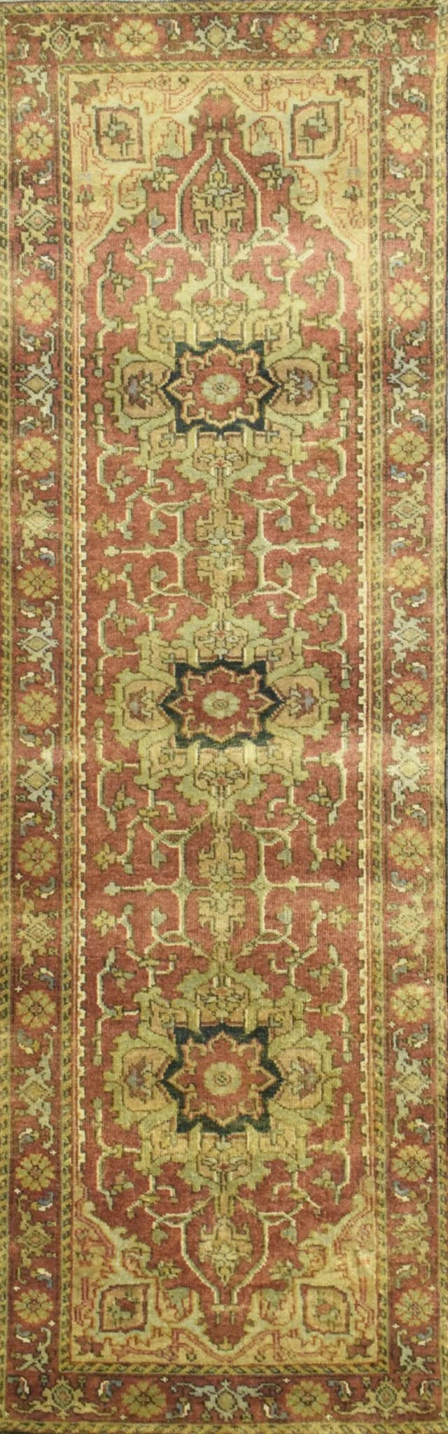 Traditional Heriz Serapi Handmade Fine Wool Area Rug | TRD753 - Image 15